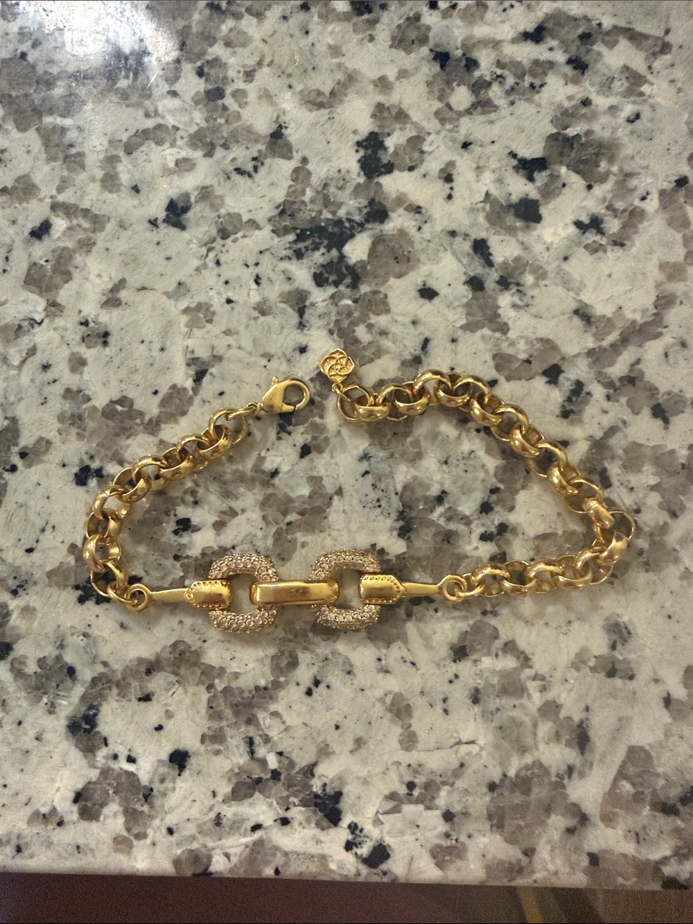 Kendra Scott Beau Link Bracelet - Vintage Gold Fashion Jewelry